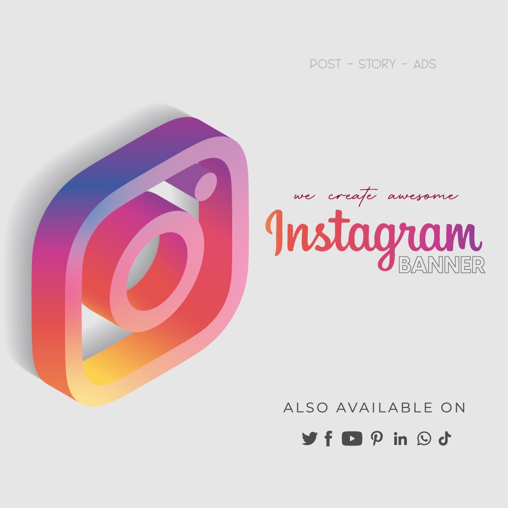 Instagram Banner Design